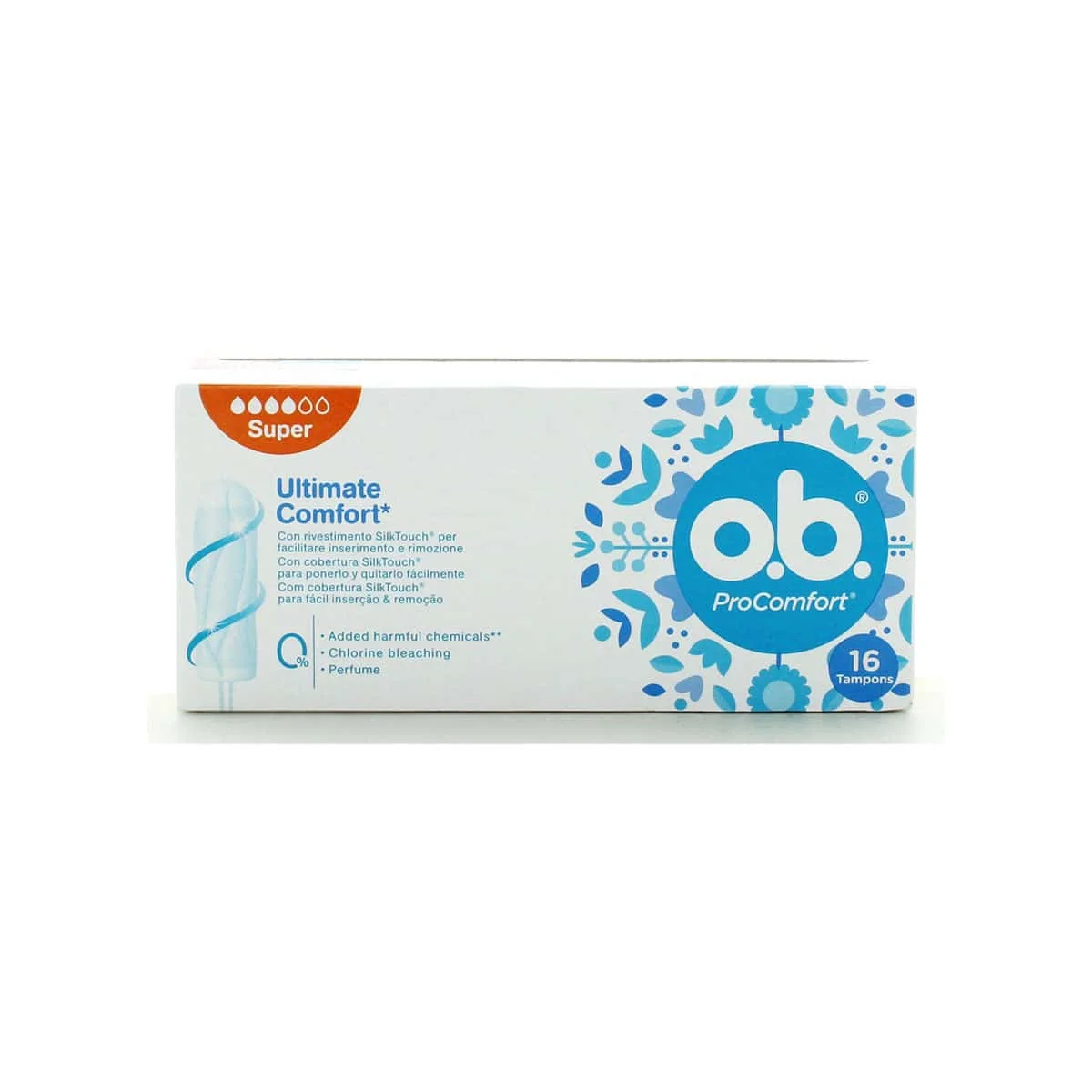 Φωτογραφία προϊόντος: Medipharmacy O.B. ProComfort Super 16 Ταμπόν