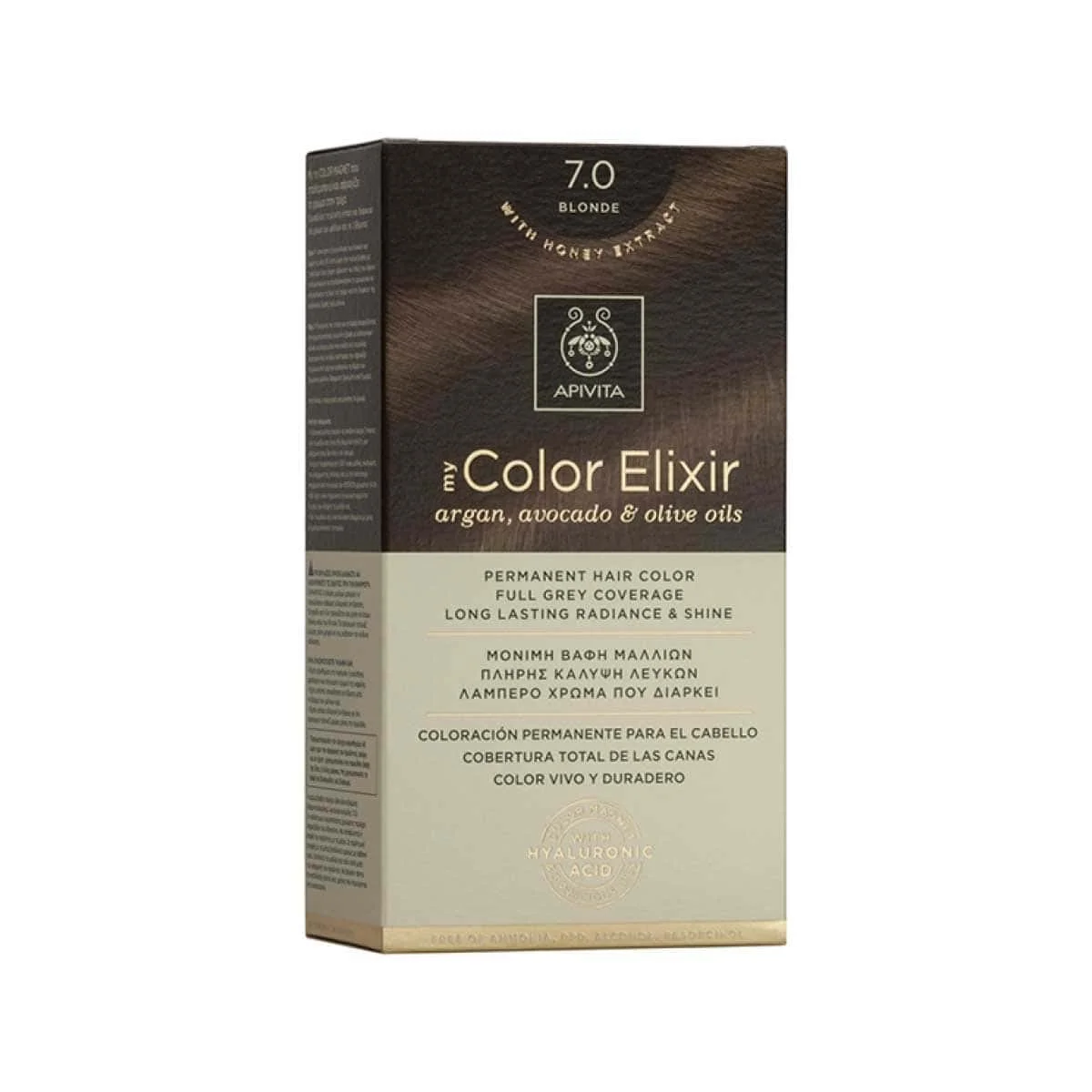 Φωτογραφία προϊόντος: Medipharmacy Apivita My Color Elixir Βαφή Μαλλιών 7.0 Φυσικό Ξανθό 50 ml