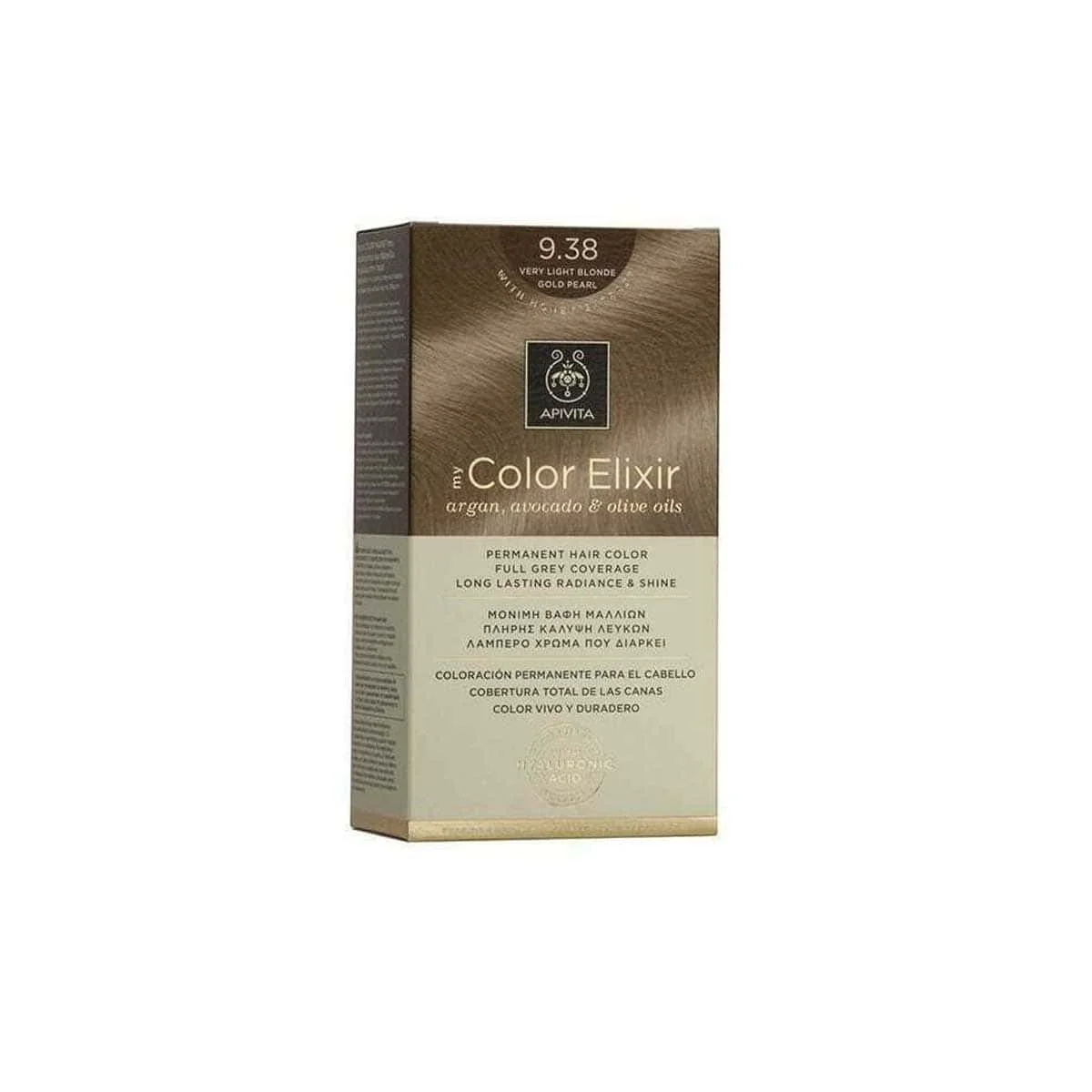 Φωτογραφία προϊόντος: Medipharmacy Apivita My Color Elixir Βαφή Μαλλιών 9.38 Ξανθό Πολύ Ανοιχτό Μελί Περλέ 50 ml