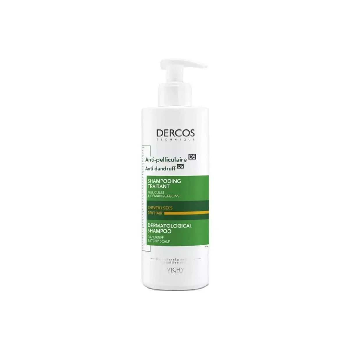 Φωτογραφία προϊόντος: Medipharmacy Vichy Dercos Anti-Dandruff DS Αντιπιτυριδικό Σαμπουάν για Ξηρά Μαλλιά 390 ml
