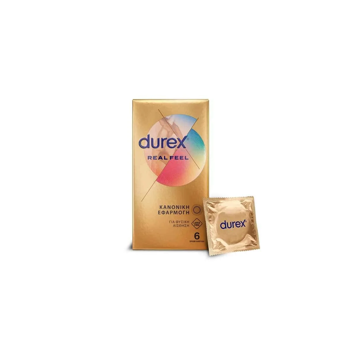 Φωτογραφία προϊόντος: Medipharmacy Durex Real Feel Προφυλακτικά 6 τμχ