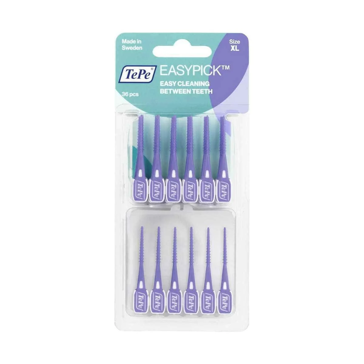 Φωτογραφία προϊόντος: Medipharmacy TePe EasyPick XL Ελαστική Oδοντογλυφίδα 36 τμχ