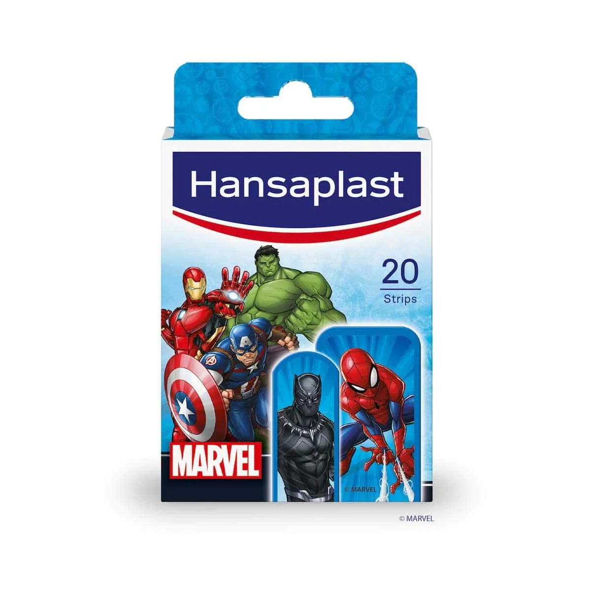 Φωτογραφία προϊόντος: Medipharmacy Hansaplast Marvel Avengers Αυτοκόλλητα Επιθέματα για Παιδιά 20 τμχ