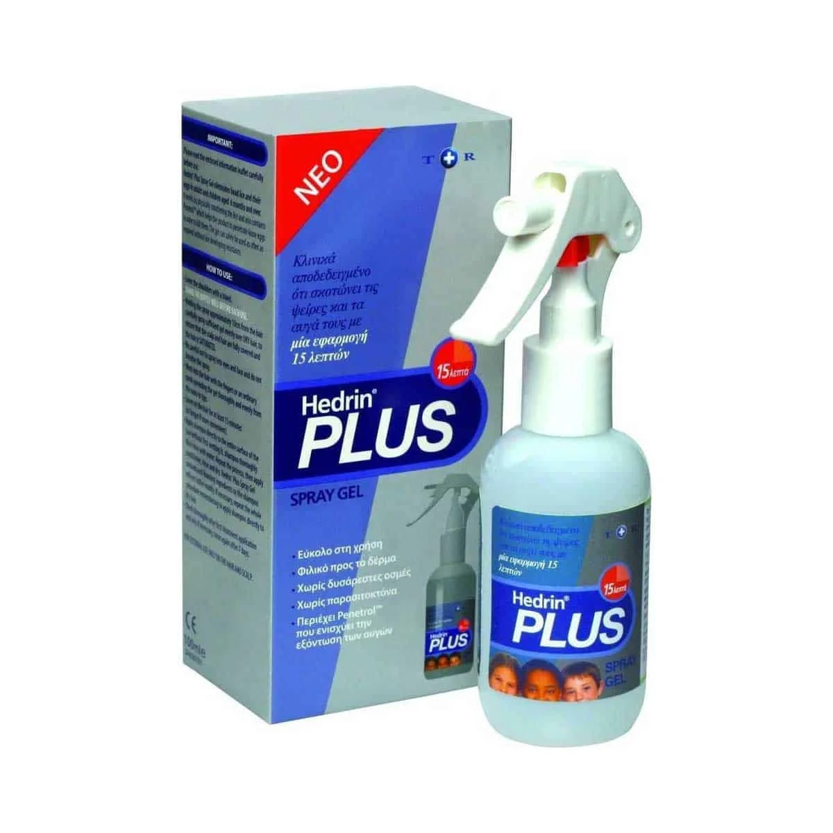 Φωτογραφία προϊόντος: Medipharmacy Hedrin Plus Spray Gel Αντιφθειρική Γέλη 100 ml