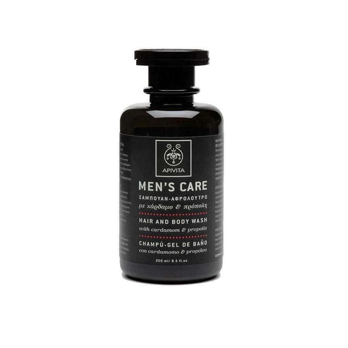 Φωτογραφία προϊόντος: Medipharmacy Apivita Men's Care Hair & Body Wash with Cardamom & Propolis 250 ml