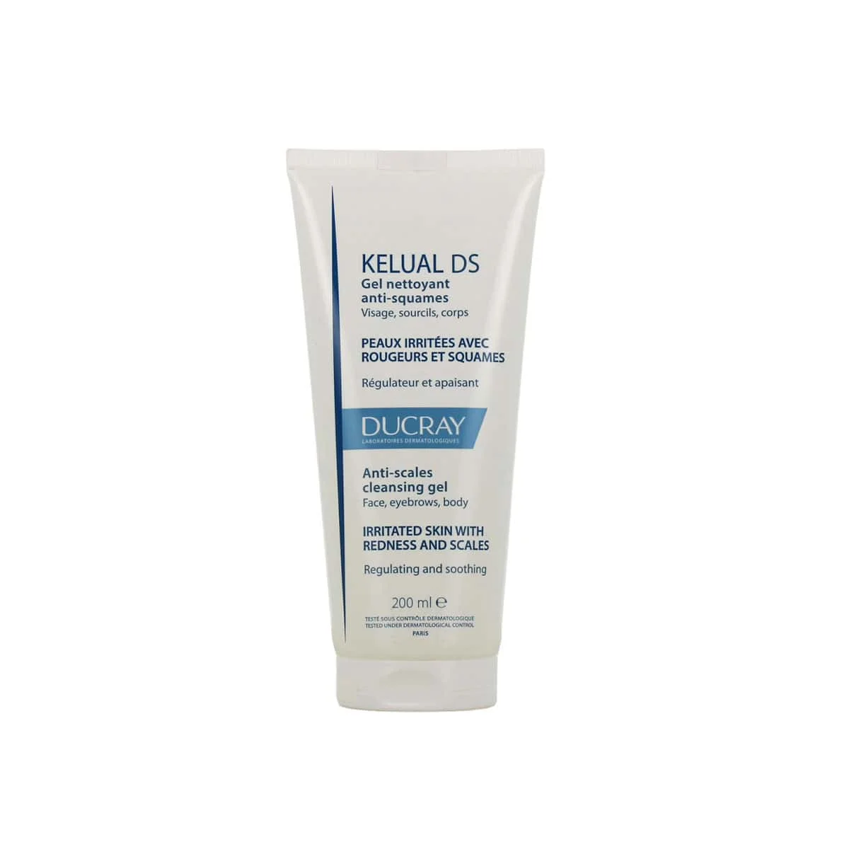 Φωτογραφία προϊόντος: Medipharmacy Ducray Kelual DS Anti-Scales Cleansing Gel for Face, Eyebrows, Body 200 ml