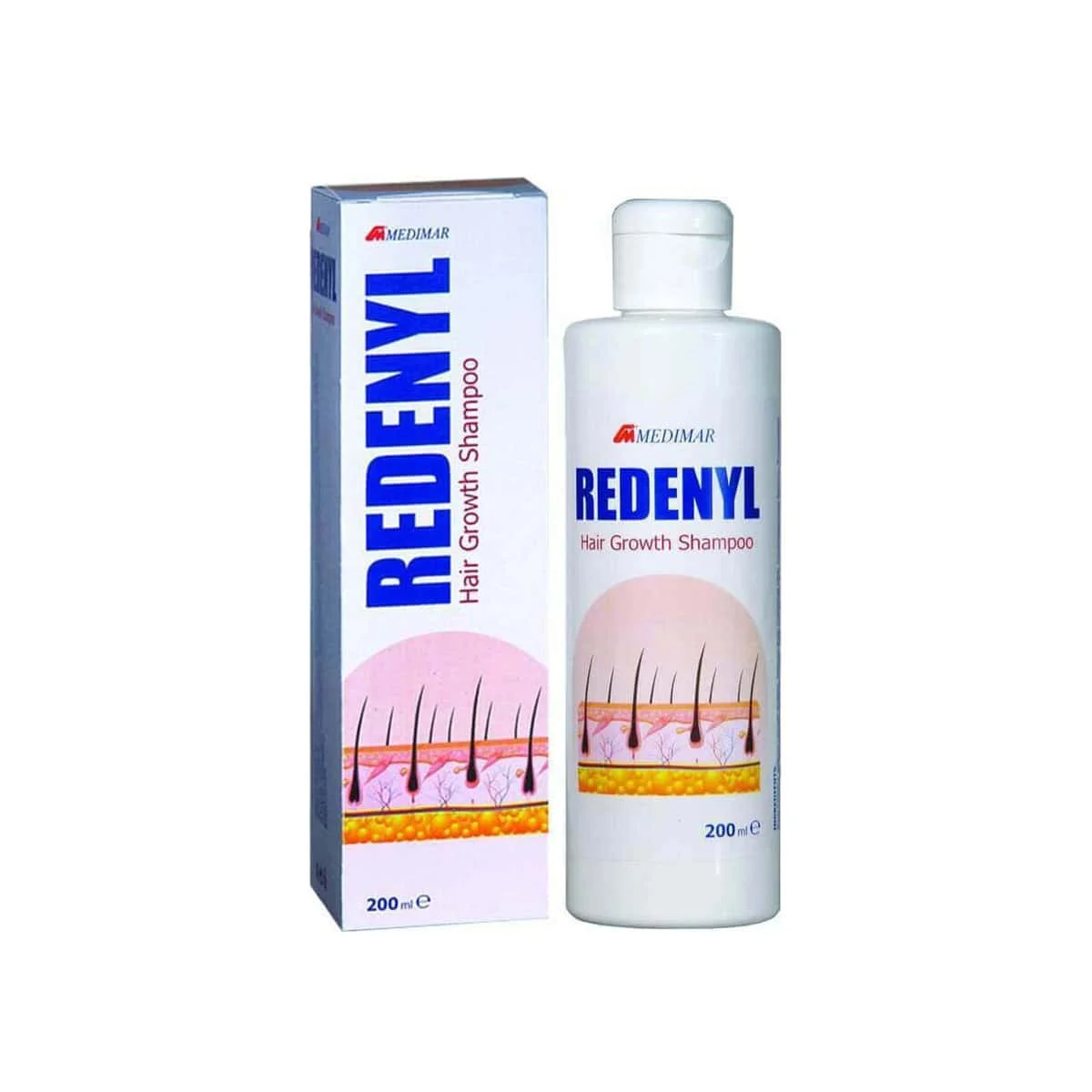 Φωτογραφία προϊόντος: Medipharmacy Medimar Redenyl Hair Growth Shampoo 200 ml