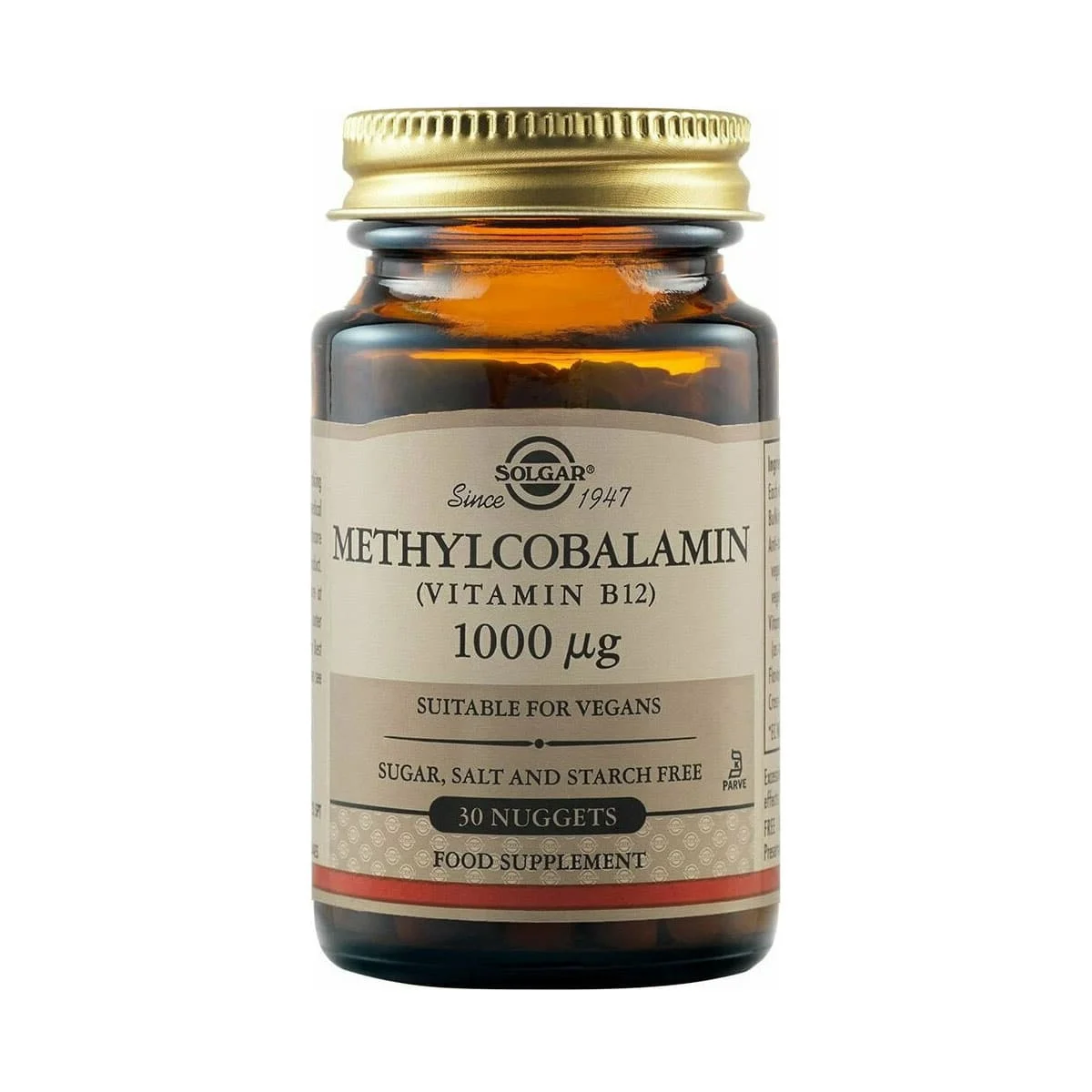 Φωτογραφία προϊόντος: Medipharmacy Solgar Methylcobalamin Vitamin B12 30 υπογλώσσια δισκία