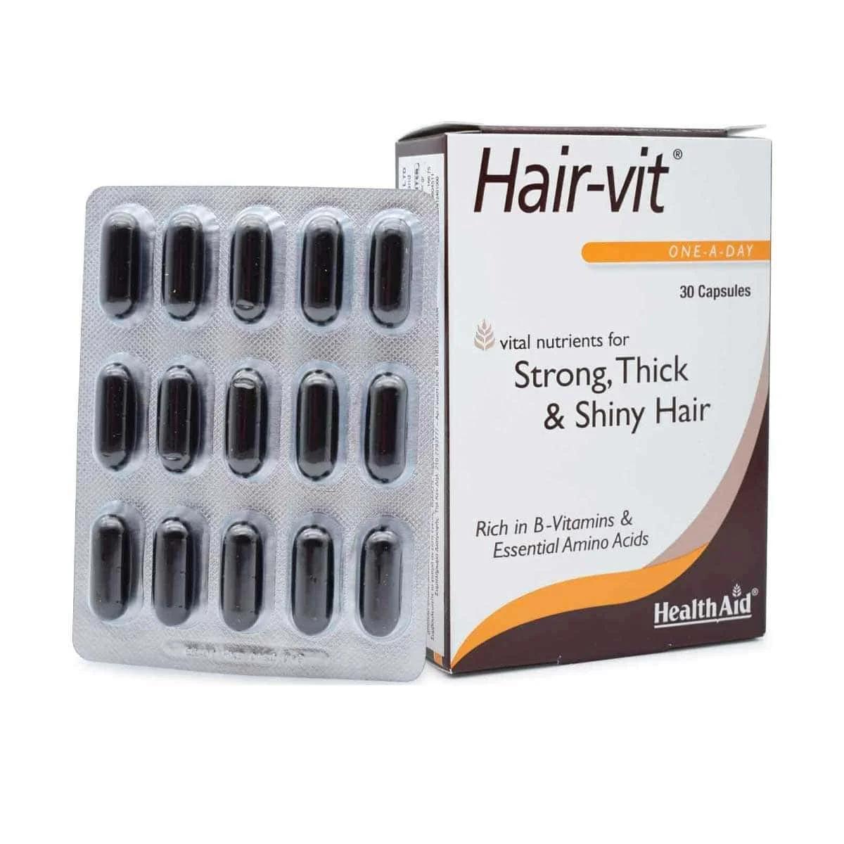 Φωτογραφία προϊόντος: Medipharmacy Health Aid Hair-Vit 30 κάψουλες