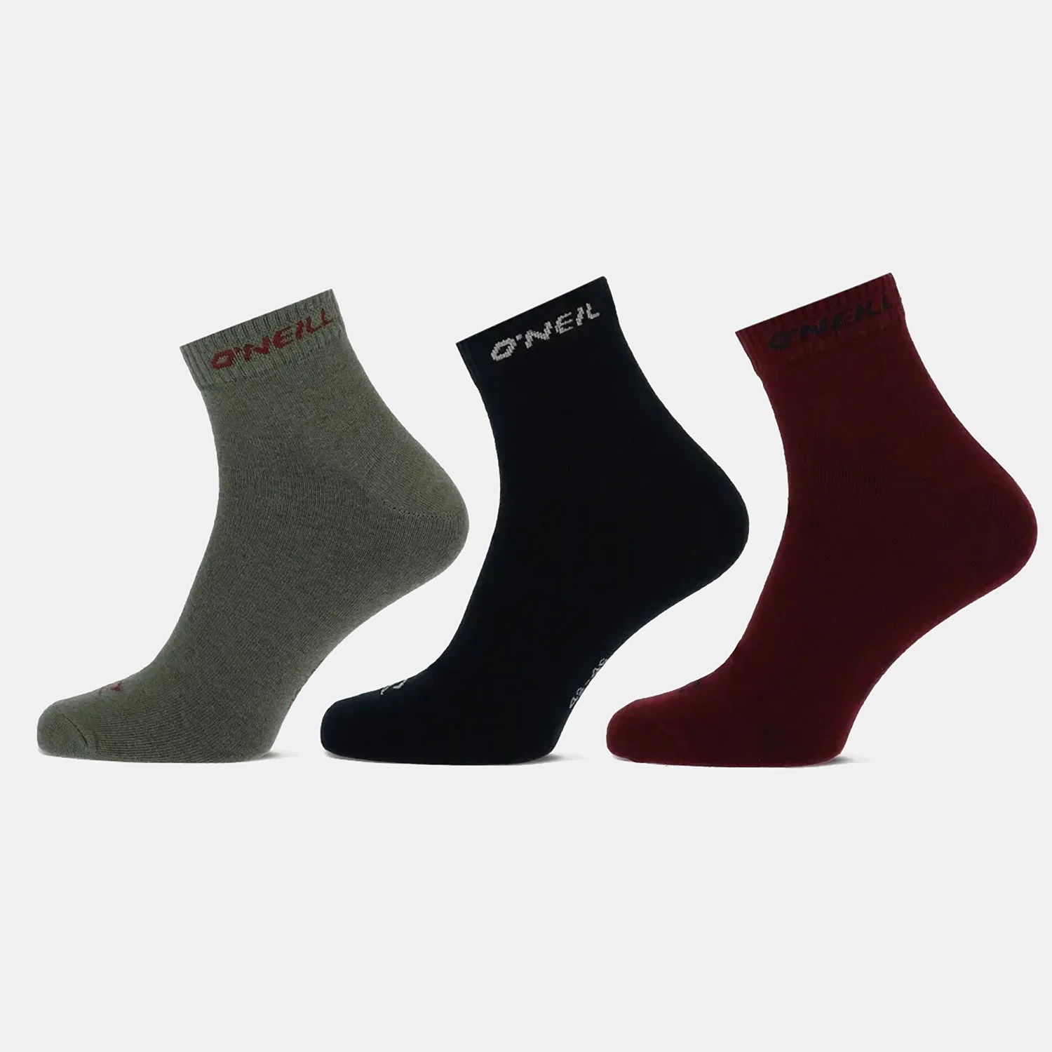 Φωτογραφία προϊόντος: O'NEILL QUARTER SOCKS 3-PACK ΠΟΛΥΧΡΩΜΟ