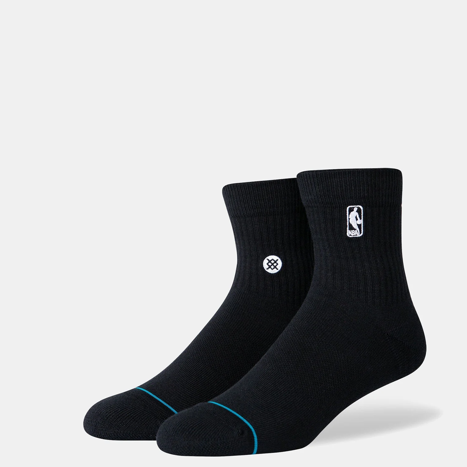 Φωτογραφία προϊόντος: STANCE LOGOMAN ST QUARTER SOCKS ΜΑΥΡΟ
