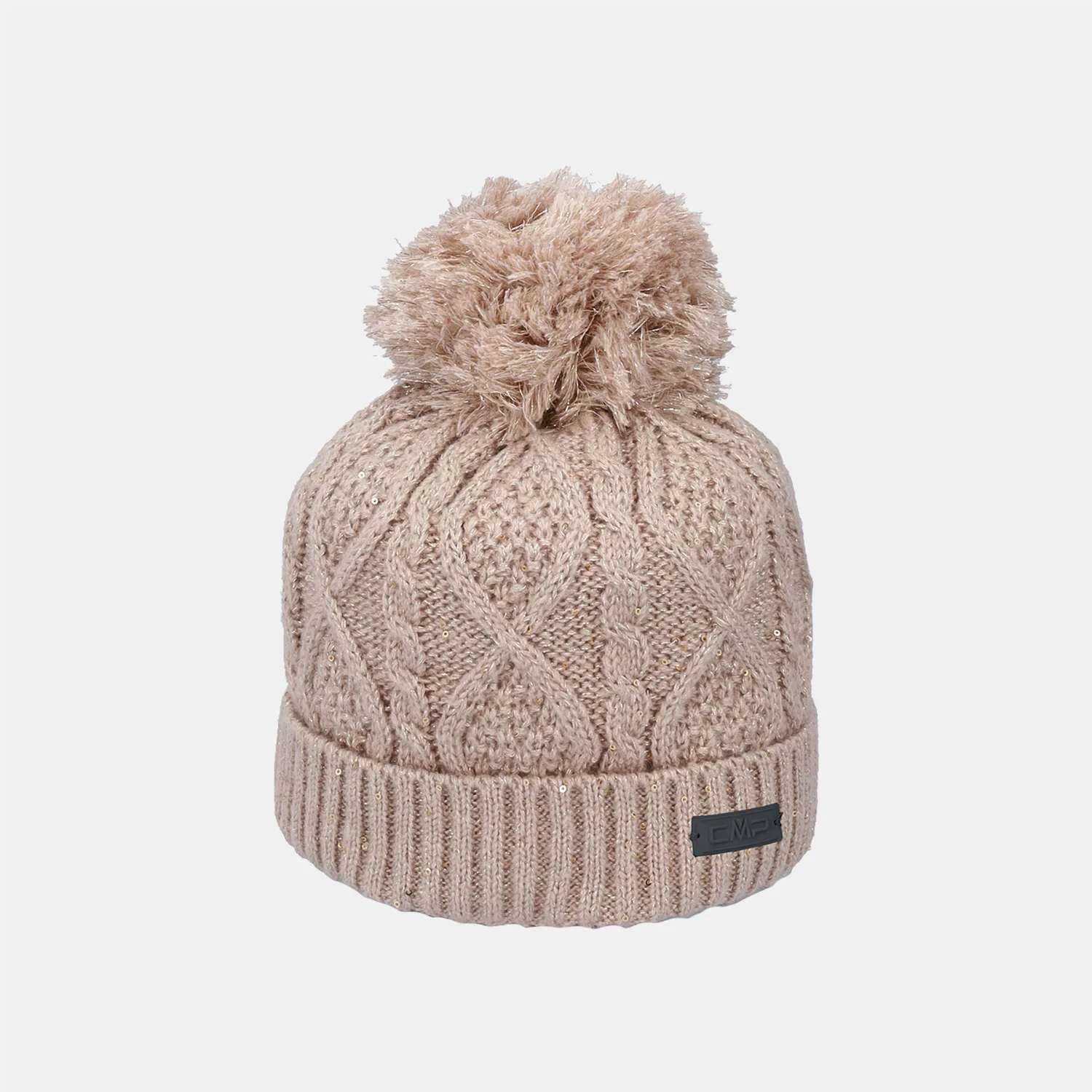 Φωτογραφία προϊόντος: CMP WOMAN KNITTED POM POM BEANIE ΡΟΖ