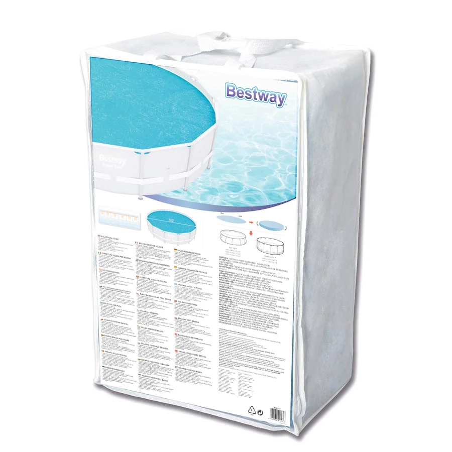 Φωτογραφία προϊόντος: Κάλυμμα Πισίνας SOLAR POOL COVER BESTWAY Φ417cm