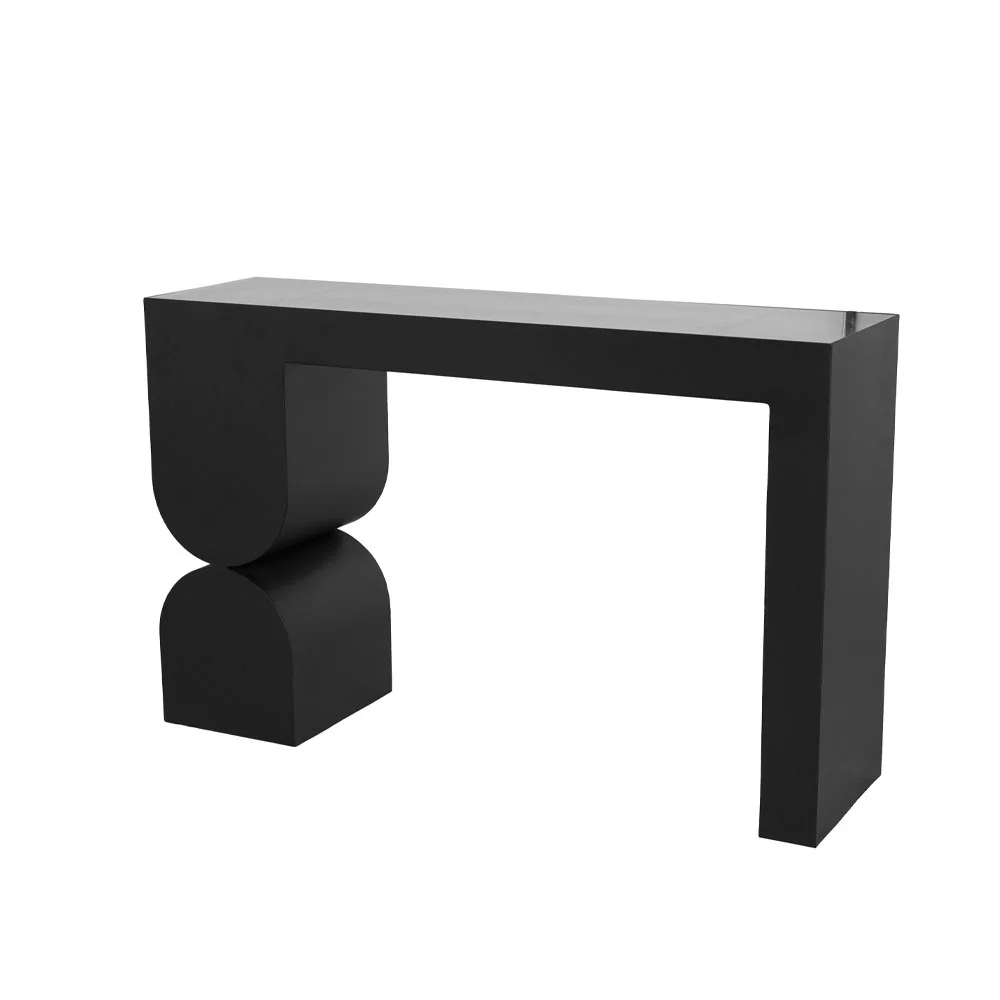Φωτογραφία προϊόντος: Liberta ARCHES ΚΟΝΣΟΛΑ ΜΑΥΡΟ 120x32x75cm - ΜΕΤΑΛΛΟ - ΓΥΑΛΙ - 120Μx32Πx75Υ