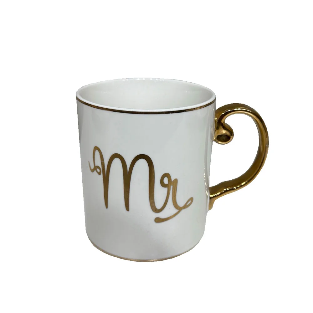 Φωτογραφία προϊόντος: Liberta MR LOVE ΚΟΥΠΑ 8x8x9cm NEW BONE CHINA ΛΕΥΚΟ ΧΡΥΣΟ - NEW BONE CHINA - 8Μx8Πx9Υ