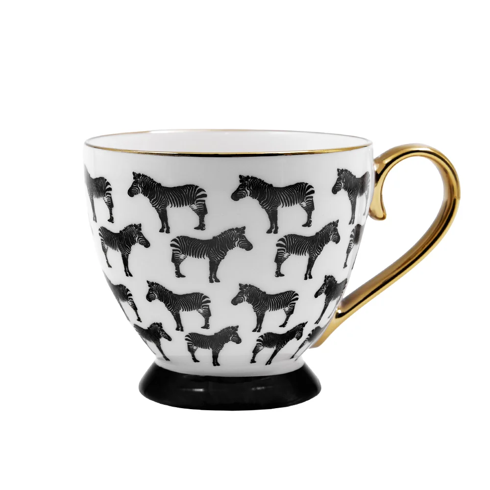 Φωτογραφία προϊόντος: Liberta SAFARI ΚΟΥΠΑ 11x11x9cm NEW BONE CHINA ΛΕΥΚΟ ΜΑΥΡΟ ΧΡΥΣΟ - NEW BONE CHINA - 11Μx11Πx9Υ