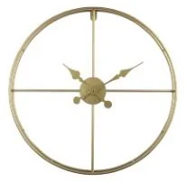 Φωτογραφία προϊόντος: Liberta TEMPUS ΡΟΛΟΪ ΤΟΙΧΟΥ 60x60x7cm ΜΕΤΑΛΛΟ ΧΡΥΣΟ - ΜΕΤΑΛΛΟ - 60Μx60Πx7Υ