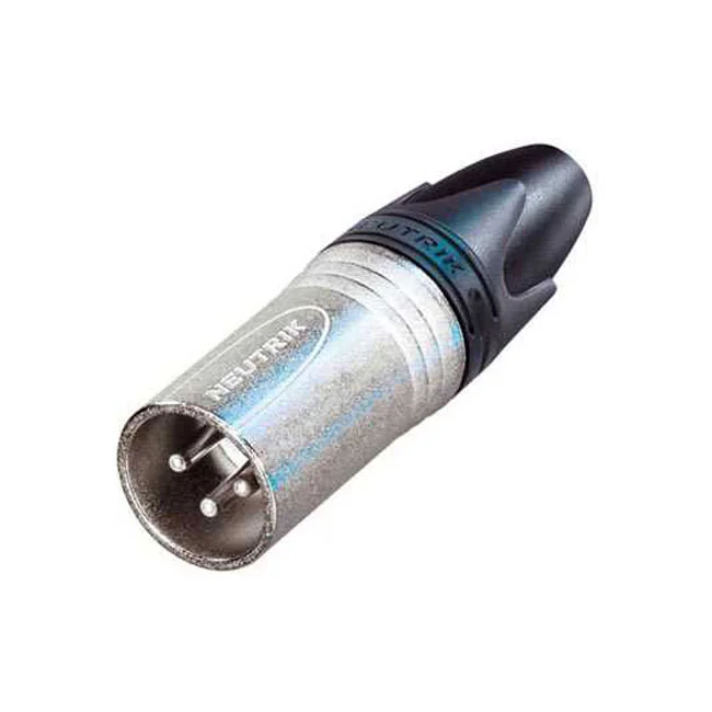 Φωτογραφία προϊόντος: Neutrik NC-3MXX - Αρσενικό μεταλλικό βύσμα XLR 3-pin