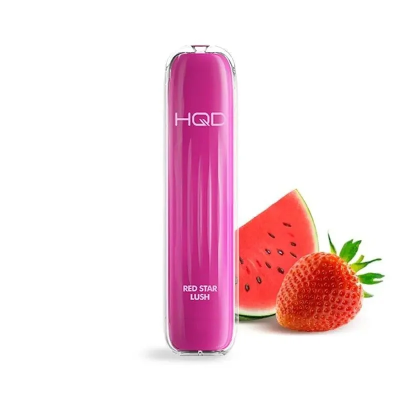 Φωτογραφία προϊόντος: HQD Wave 650 Puffs Red Star Lush - Strawberry Watermelon 2ml | 18mg