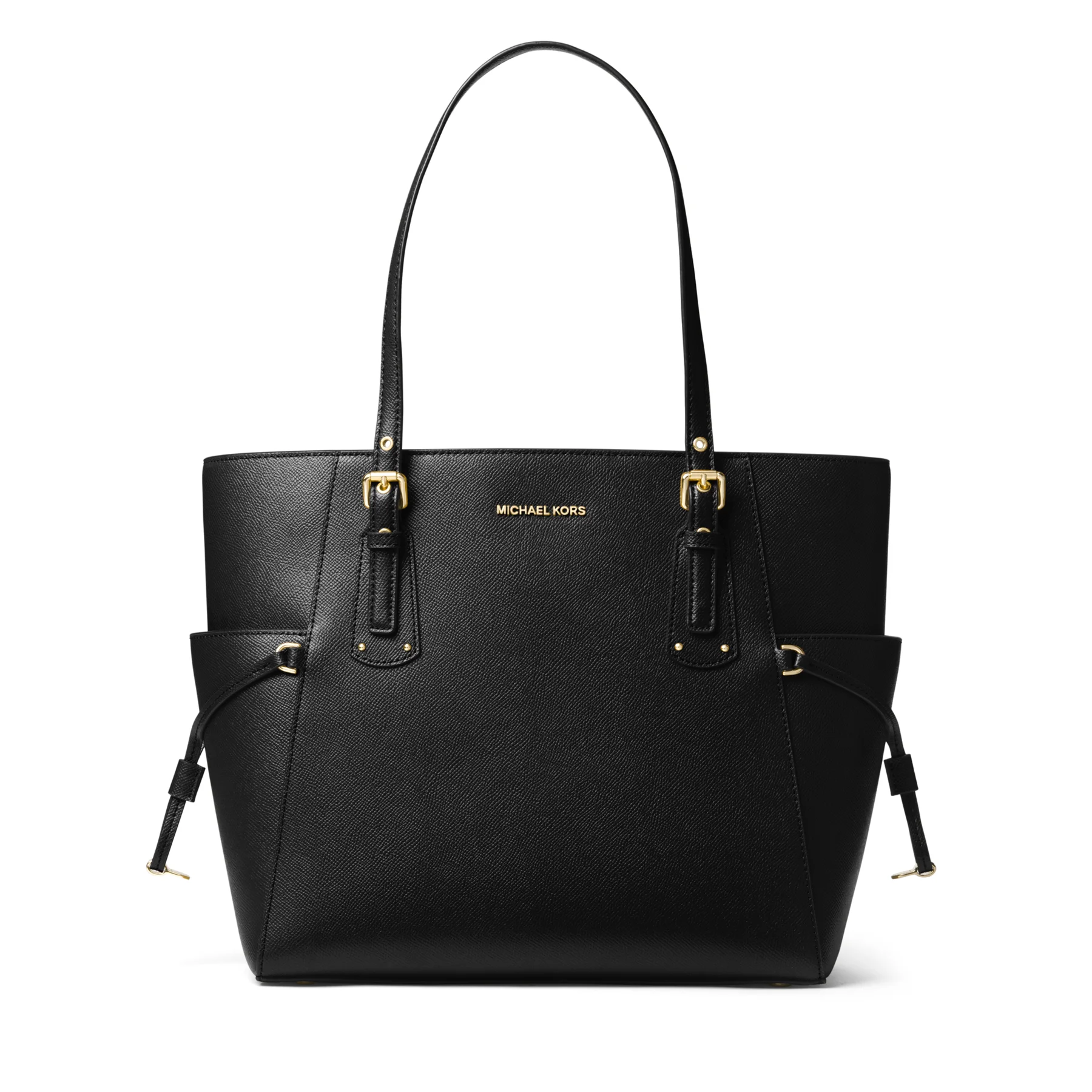 Φωτογραφία προϊόντος: Michael Kors Γυναικεία Τσάντα Ώμου ( Shoulder Bag / Voyager EW Tote / With Zip ) Μαύρο ( Black ) 30F8SV6T4L-001