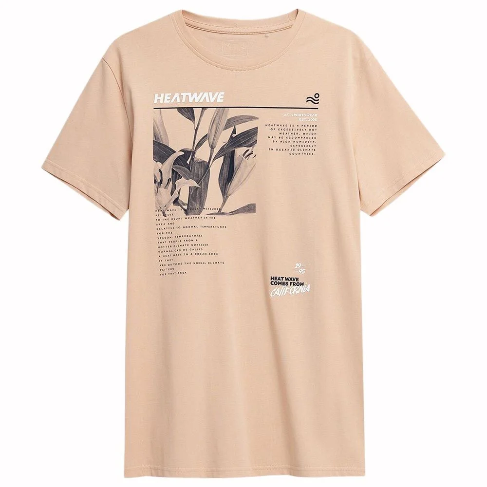 Φωτογραφία προϊόντος: 4F M T-SHIRT M356 (4FSS23TTSHM356-64S) ΜΠΛΟΥΖΑ