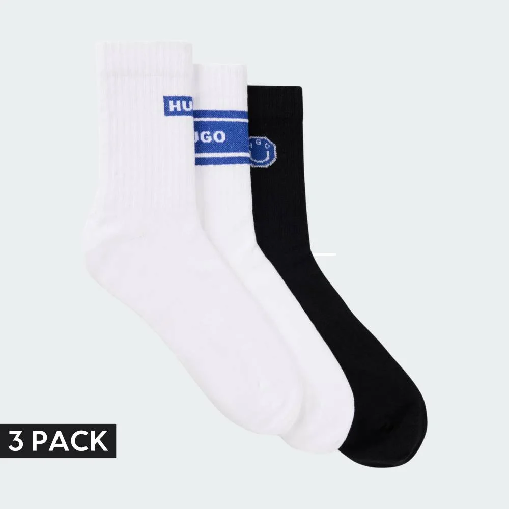 Φωτογραφία προϊόντος: HUGO BOSS HUGO BLUE 3P QS BLUE DESIGN CC HOSIERY - MULTI - 186841-50522997-960