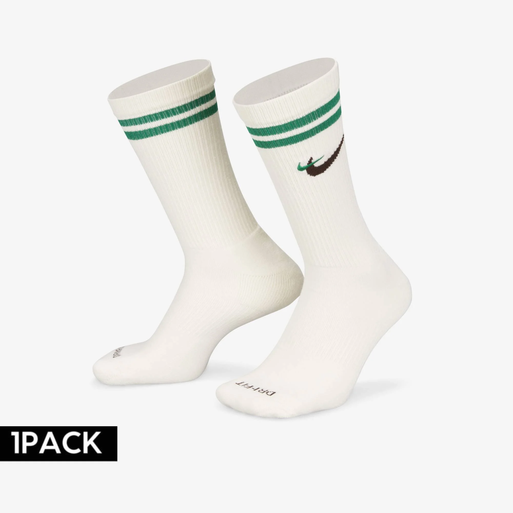 Φωτογραφία προϊόντος: NIKE EVERYDAY PLUS CUSHIONED CREW AF1 SOCKS - WHITE - 2923051-DQ9165-133