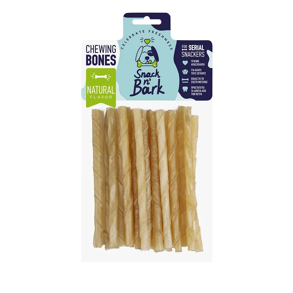 Φωτογραφία προϊόντος: Snack n' Bark Snack n Bark Twisted Stick Φυσικό 12.5cm 5-7gr 20τμχ