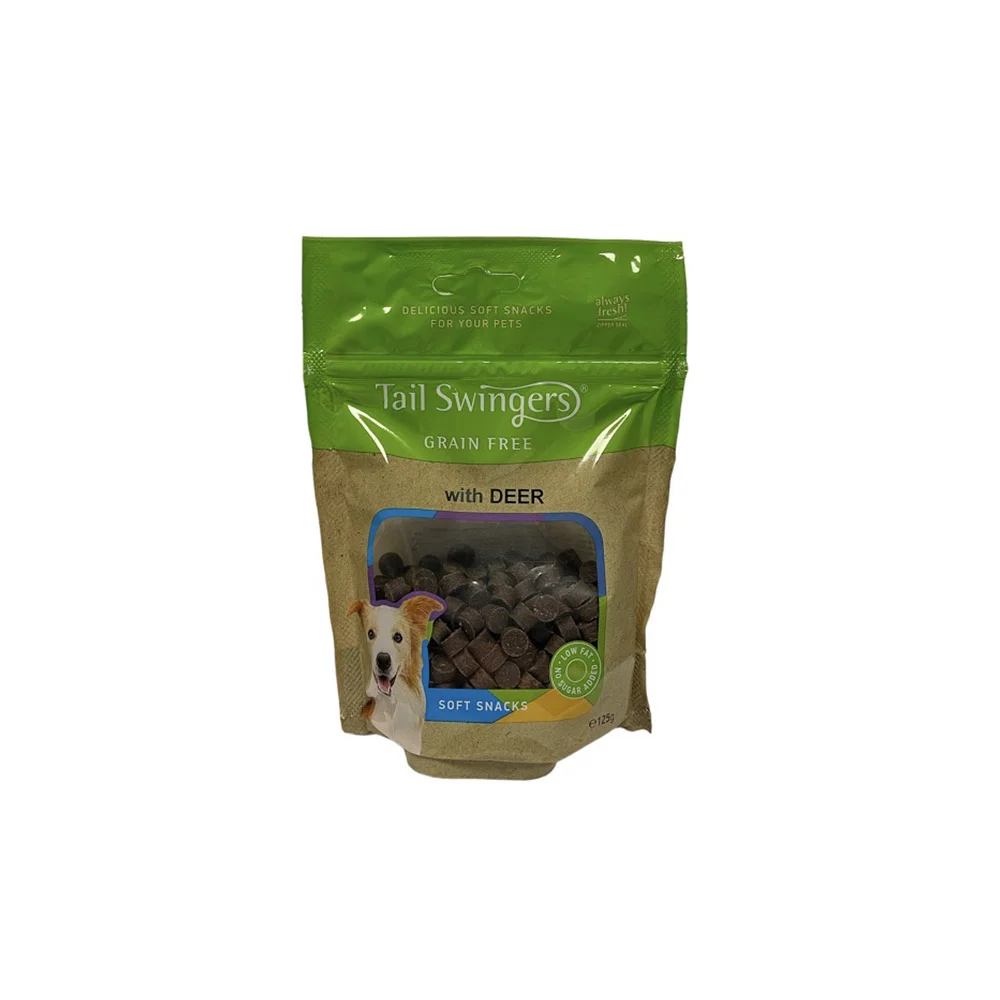 Φωτογραφία προϊόντος: Pet Interest Tailswingers Grain Free Λιχουδιές Σκύλου Ελάφι 125gr