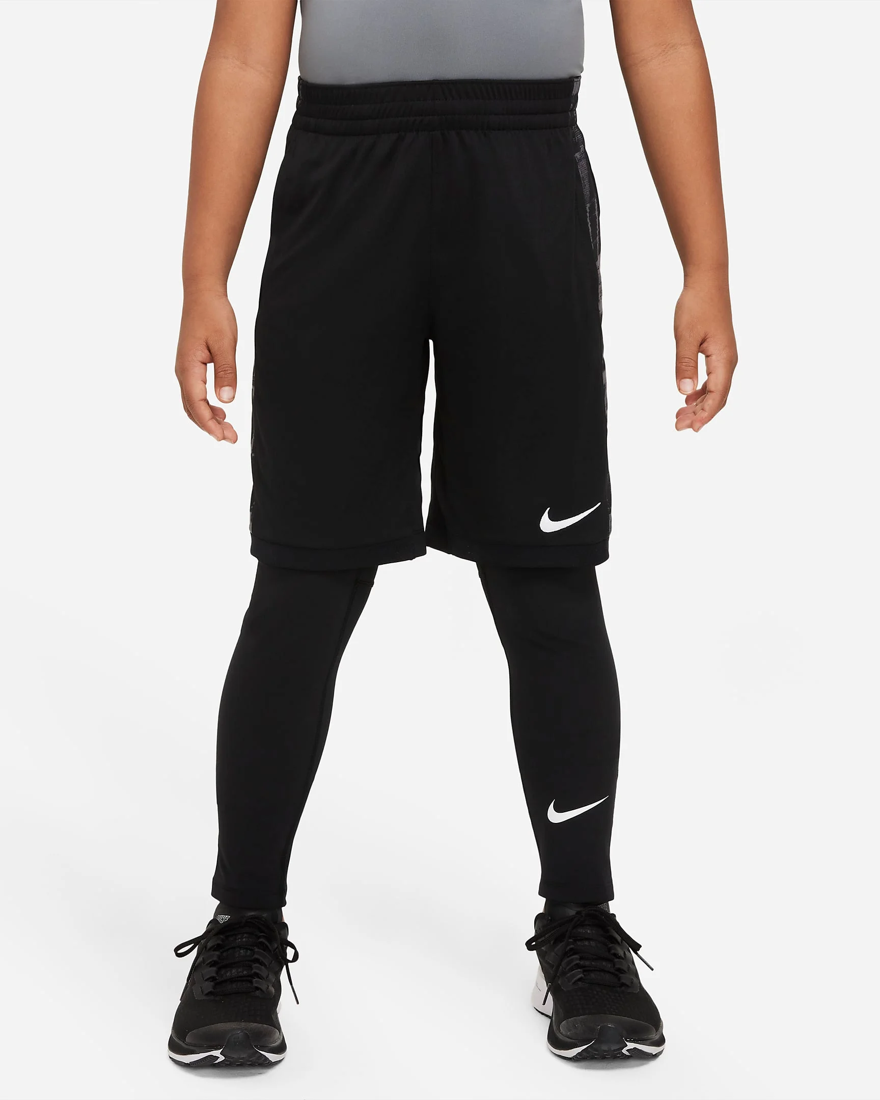 Φωτογραφία προϊόντος: Nike Pro Dri-FIT Παιδικό Κολάν Αθλητικό Μακρύ DM8530-010 Μαύρο ΜΑΥΡΟ