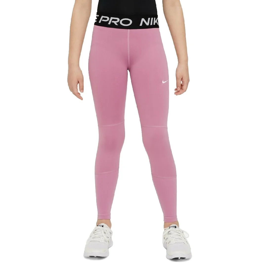 Φωτογραφία προϊόντος: Nike Pro Dri-FIT Μακρύ Κολάν για κορίτσια DA1028-698 Ροζ