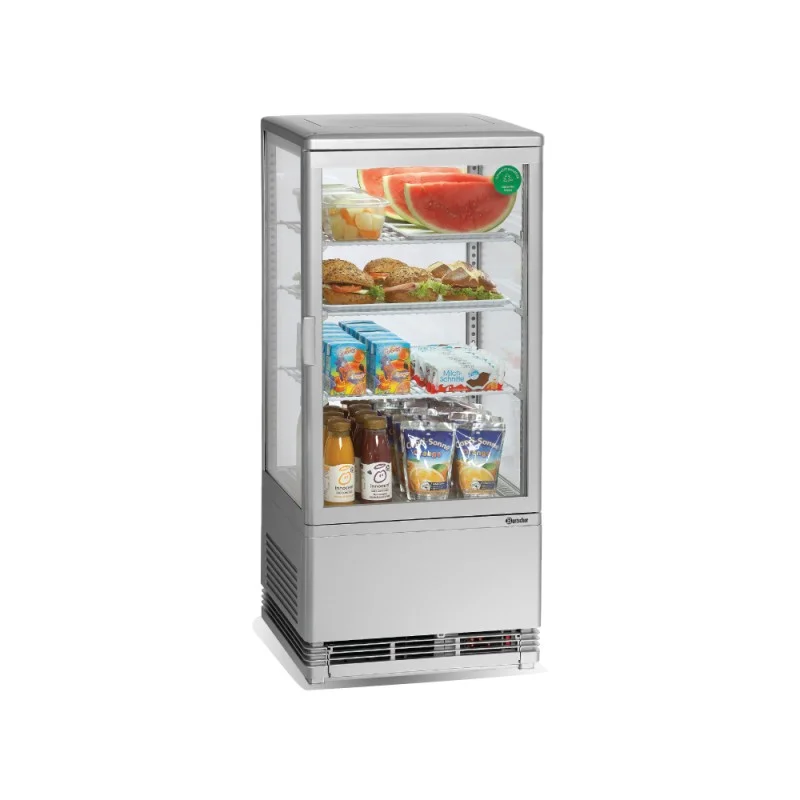 Φωτογραφία προϊόντος: Bartscher 700778G (silver) Βιτρίνα συντήρησης επιτραπέζια πανοραμική