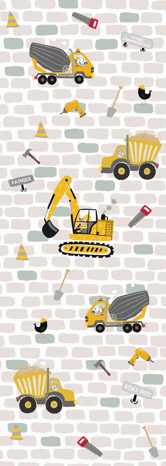 Φωτογραφία προϊόντος: SPITS WALLCOVERIGS Ταπετσαρία SPITS WALLCOVERINGS SAM & LUCA INK8103-SPI - Digital,Non Woven - 280Μx100Π