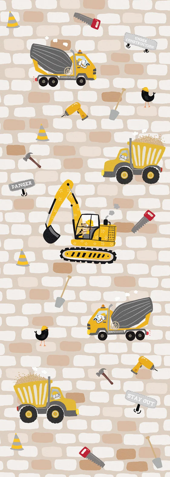 Φωτογραφία προϊόντος: SPITS WALLCOVERIGS Ταπετσαρία SPITS WALLCOVERINGS SAM & LUCA INK8106-SPI - Digital,Non Woven - 280Μx100Π