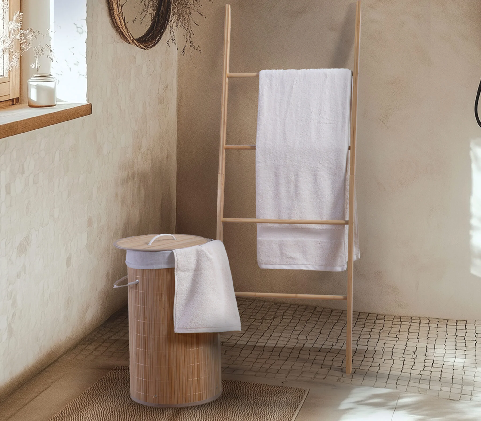 Φωτογραφία προϊόντος: ΚΑΛΑΘΙ ΑΠΛΥΤΩΝ BAMBOO DROP 34X57 NEF-NEF HOMEWARE NATURAL