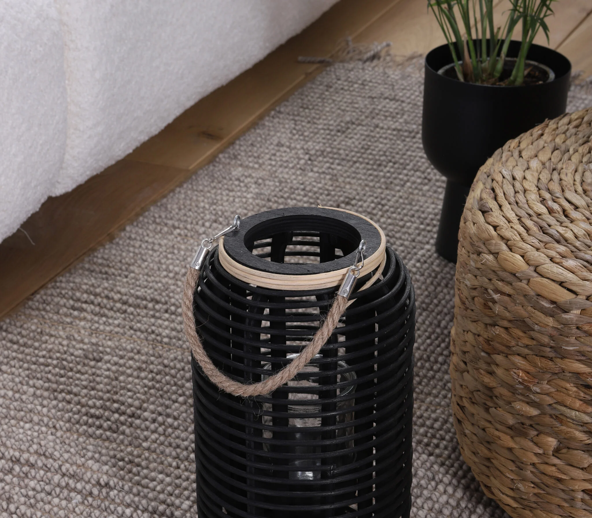 Φωτογραφία προϊόντος: ΦΑΝΑΡΙ VERAN 18X18X30 NEF-NEF HOMEWARE BLACK