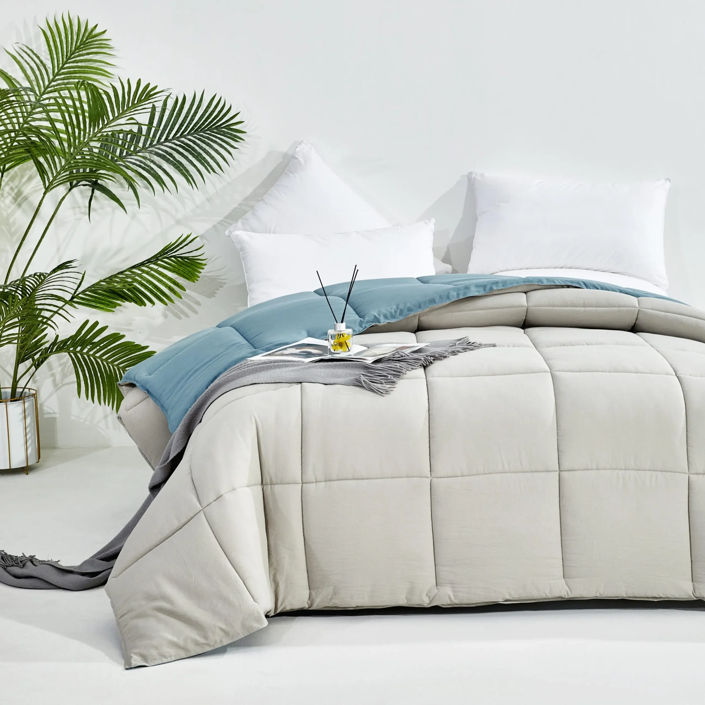Φωτογραφία προϊόντος: MATTEX ΠΑΠΛΩΜΑ 2 ΟΨΕΩΝ ARIEL COULPA MONO AURORA-BEIGE 160X240cm