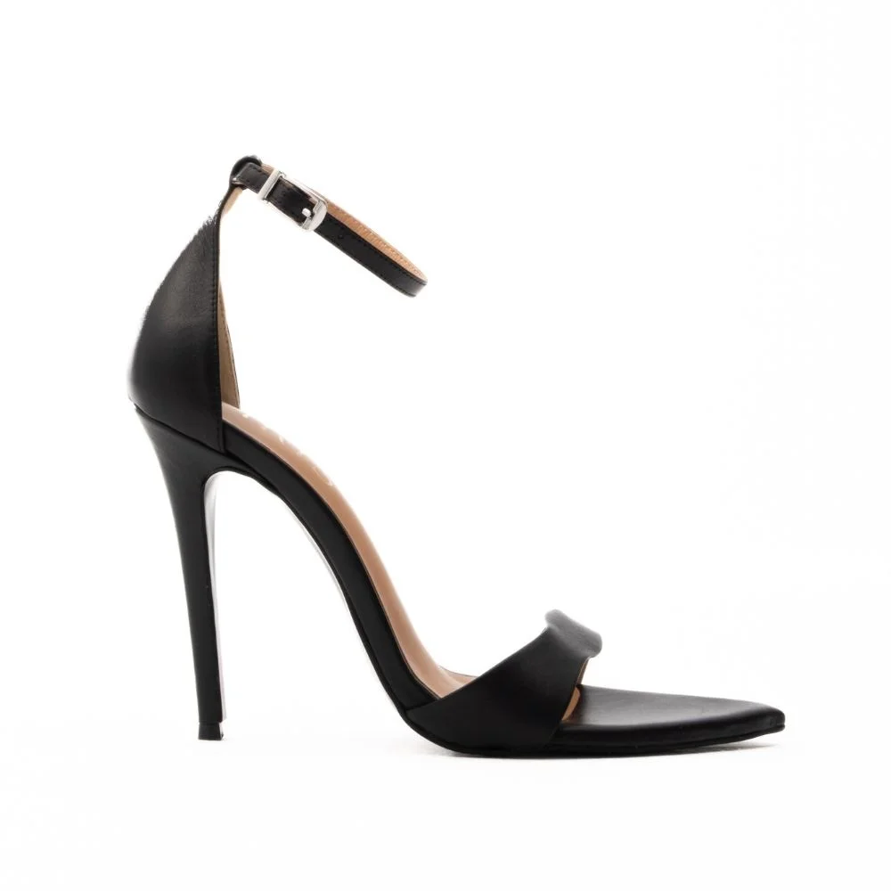 Φωτογραφία προϊόντος: Iris Shoes Bella Γυναικεία Πέδιλα από Δέρμα σε Μαύρο χρώμα