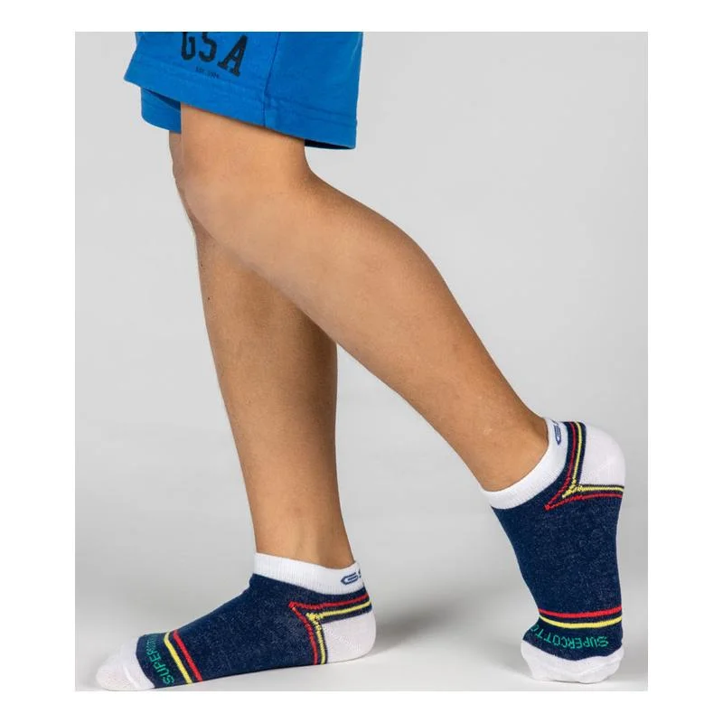 Φωτογραφία προϊόντος: GSA SUPERCOTTON KIDS Low Cut Κάλτσες / 6 ζευγάρια /Multicolor 831904-50