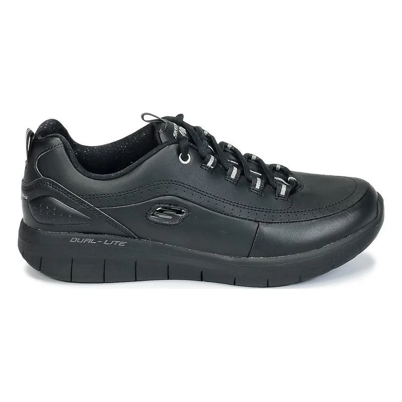 Φωτογραφία προϊόντος: Skechers CLASSIC LEATHER LACE-UP W/ GLIMMER & AIR 12363-BBK