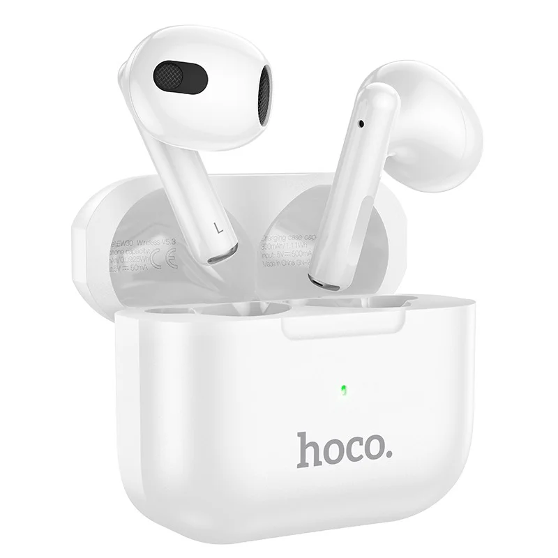 Φωτογραφία προϊόντος: Wireless Hands Free Hoco EW30 Intelligent V5.3 300mAh με Εναλλαγή Master/Slave και 3.5 Ώρες Ομιλίας Λευκά