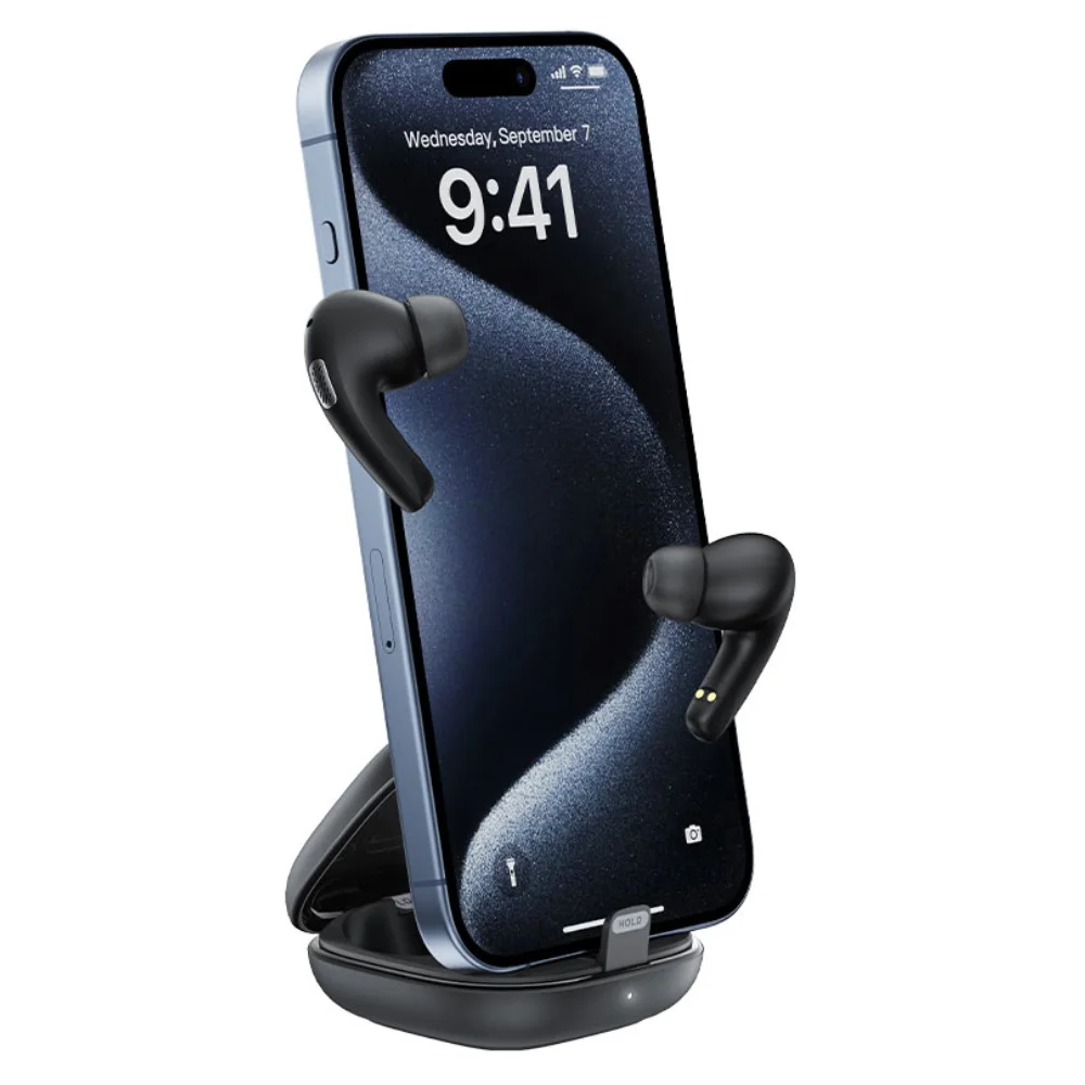 Φωτογραφία προϊόντος: Wireless Hands Free Acefast W4 v5.4 350mAh TWS ENC AI-Μείωση Θορύβου IPX4 με Ultra-thin Θήκη Φόρτισης/Βάση Στήριξης Μαύρα