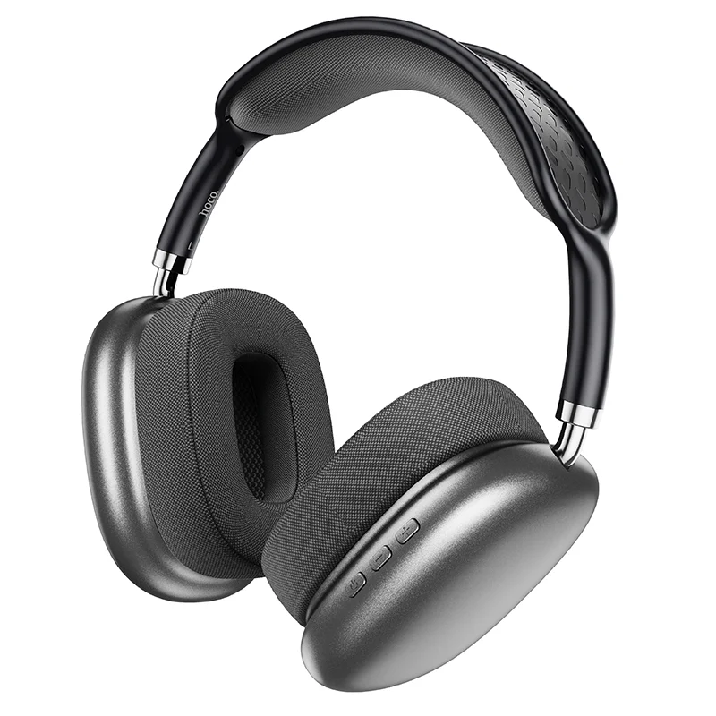Φωτογραφία προϊόντος: Wireless Ακουστικά Stereo Hoco ESD15 Cool Shadow V5.3 400mAh 12 'Ωρες Λειτουργίας με υποδοχή Micro SD και AUX Σκούρο Γκρι