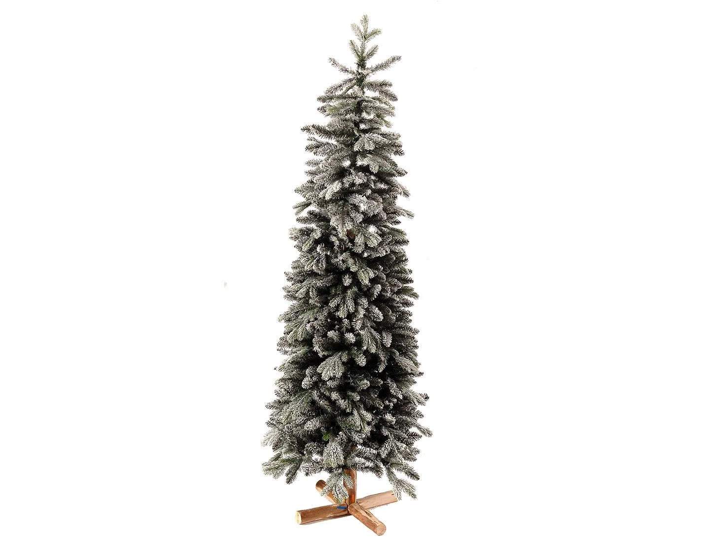 Φωτογραφία προϊόντος: Plastona Δένδρο ARCALOD snow w/glitter ξυλινη βάση 1.8M