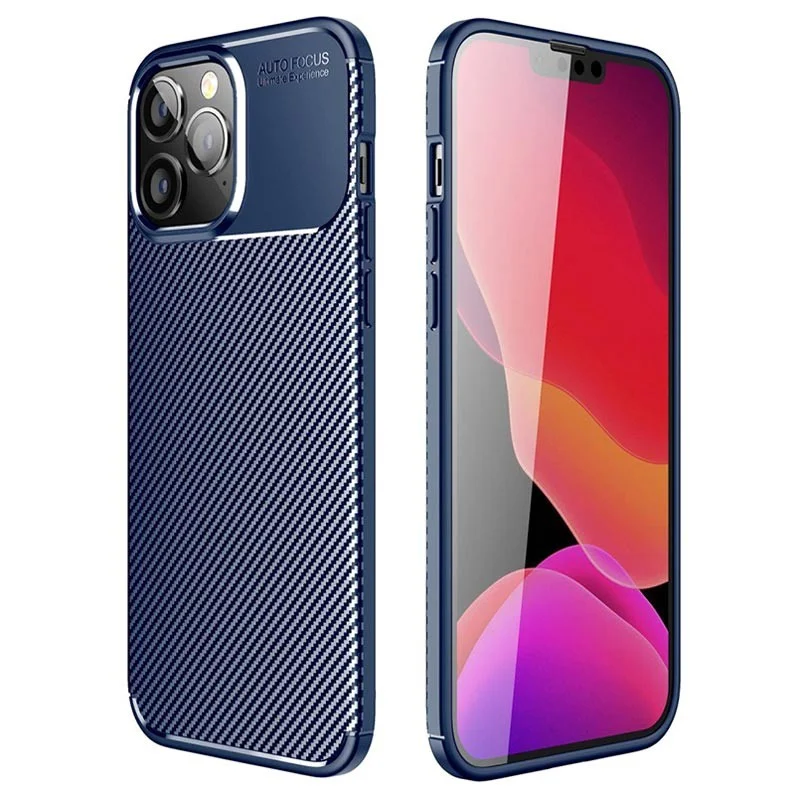 Φωτογραφία προϊόντος: Θήκη Ancus AutoFocus Carbon Fiber για Apple iPhone 14 Pro Μπλε