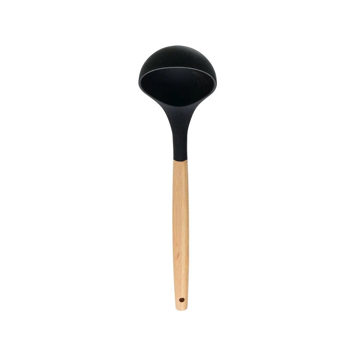 Φωτογραφία προϊόντος: ESTIA ΚΟΥΤΑΛΑ ΒΑΘΙΑ BAMBOO ESSENTIALS ΣΙΛΙΚΟΝΗΣ ΜΑΥΡΗ