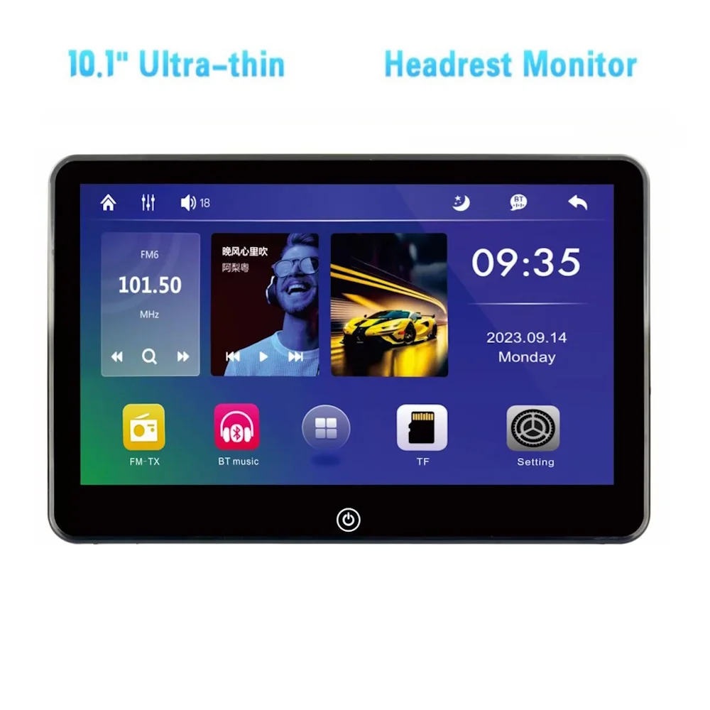 Φωτογραφία προϊόντος: DIGITAL IQ CV1010 HR (10.1''_HEADREST MONITOR with USB-SD)