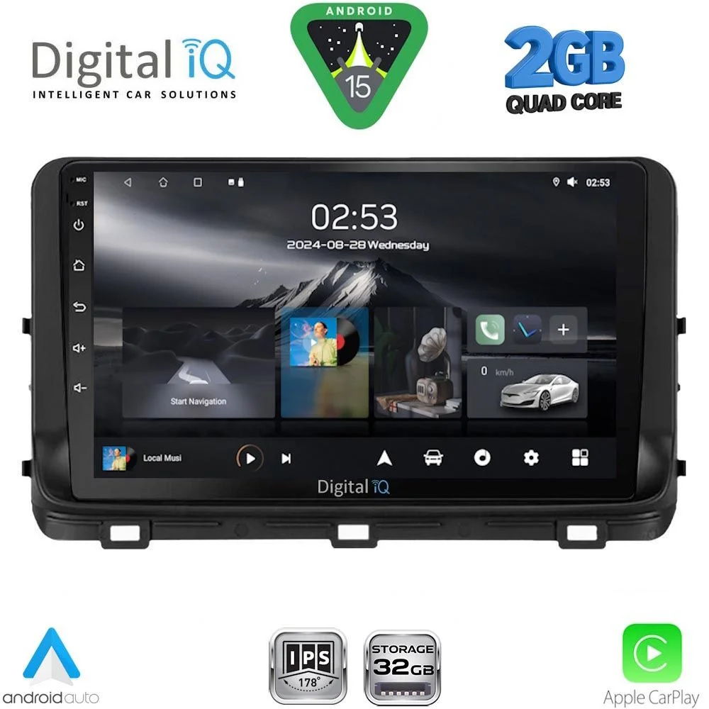 Φωτογραφία προϊόντος: DIGITAL IQ RSD 1303_CPA (10inc) MULTIMEDIA TABLET for KIA CEED - XCEED mod. 2018-2022
