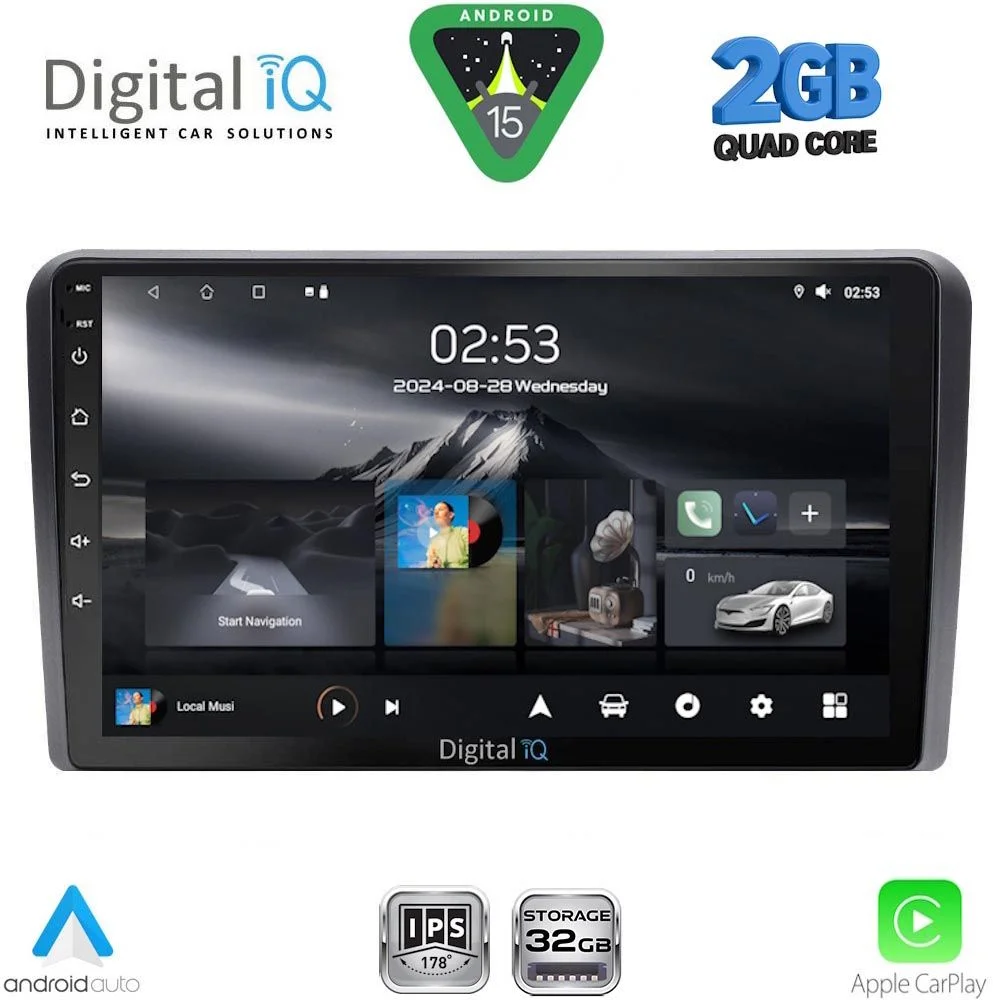 Φωτογραφία προϊόντος: DIGITAL IQ RSD 1213_CPA (10inc) MULTIMEDIA TABLET for HONDA JAZZ mod. 2019-2026