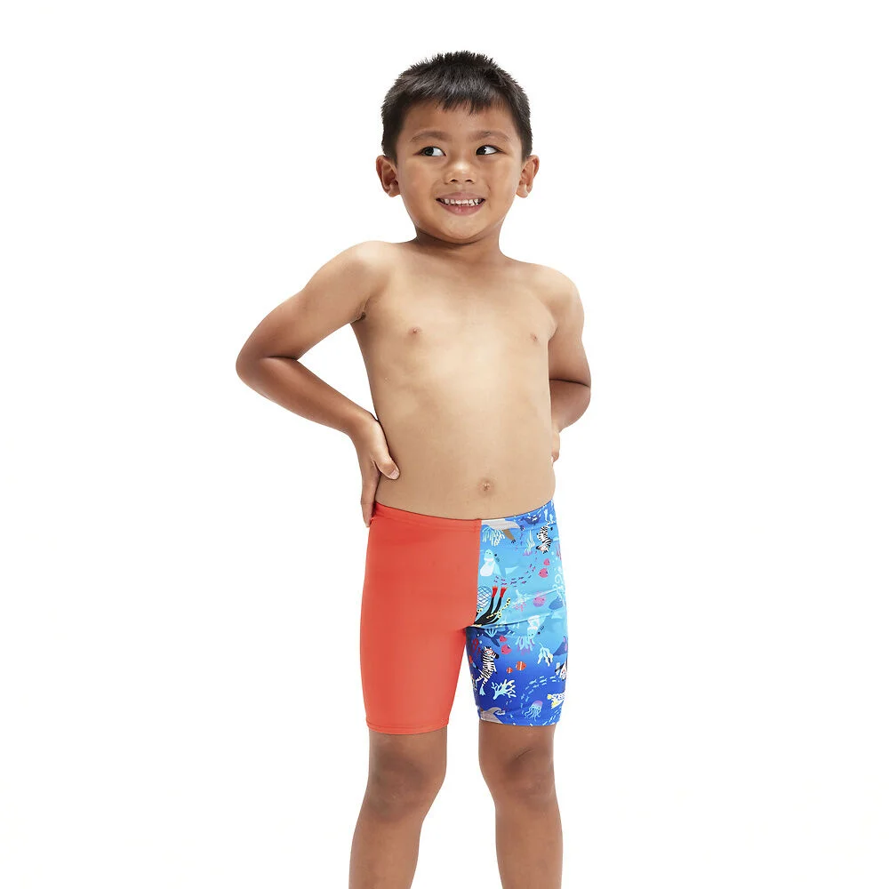 Φωτογραφία προϊόντος: Speedo Boy's Digital Allover Print Jammer Swim Trunks Μπλε - Κόκκινο 800323215163 (Speedo)